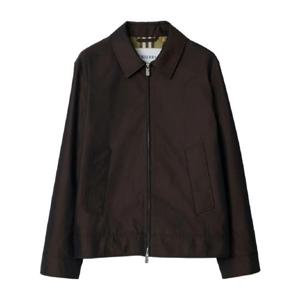 버버리 해링턴 코튼 셔츠 재킷 8089006