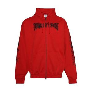 베트멍 크래들 오브 필스 더블 로고 후드 집업 UCF76ZU300R