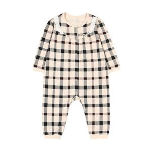 [닥스베이비]닥스베이비 하우스체크 프릴 우주복 (EUF40VW69M_BG)