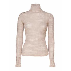 [ACNE STUDIOS] 라프리마 여성 터틀넥 폴로 necks 라이트웨이트 스웨터 A60548AEK 베이지 /8