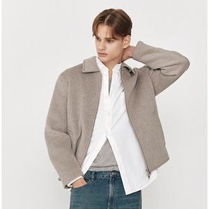 [지오다노] 남자 울 블루종 집업 자켓 075918