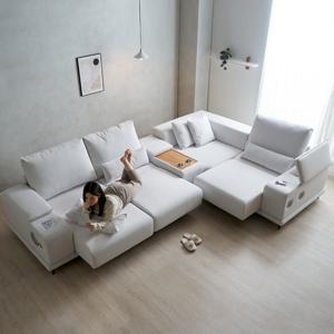 리드 제로월 전동 슬라이딩 5인용 쇼파 (콘솔박스 일반형 포함)