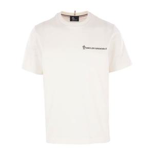 몽클레어 로고 레터링 크루넥 티셔츠 K20978C00011 89AZ9041