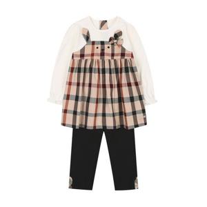 [닥스베이비]닥스베이비 체크MIX 레깅스 상하SET (EUF21VP56M_BG)