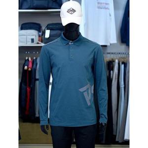 팜스프링스 세이브존03 팜스프링스 남성 골프 가을 로고 프린트 카라 티셔츠 AGSTSM251102A