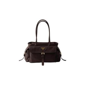 프라다 익스플로어 미디움 나파 레더 토트백 시에나 1BG596-2DX8-F0038