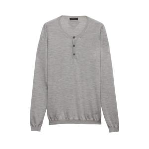 프라다 크루 넥 캐시미어 스웨트셔츠 UMF053SOOO17EN