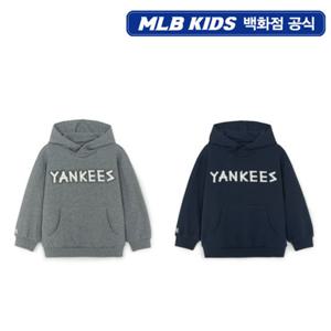 [MLB키즈PG] 스트릿 테이프 로고 기모 후드 2종 택1 (7AHDB0856)