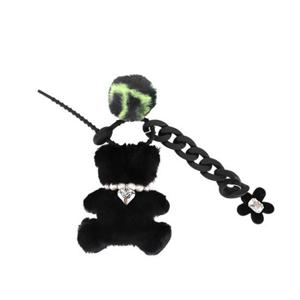 [엘케이트] 여성 가방장식 털곰 인형 키링 LIDA001