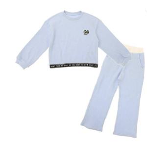 [티파니(정상)]연블루와플맨투맨상하세트(T51KKT030P030)