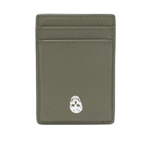 25 FW Alexander McQueen 스컬 디테일 카드홀더 8361401AAVB TP444068299