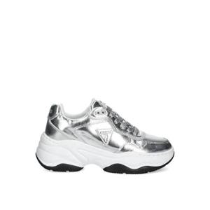 25 FW 게스 메탈릭 레더 청키 스니커즈 FLPHAPLEL12 TP444056193