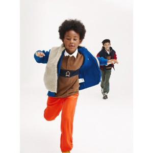 [타미힐피거칠드런] 미니 로고 플리스 스웨트팬츠 T42F7PPC610BT1