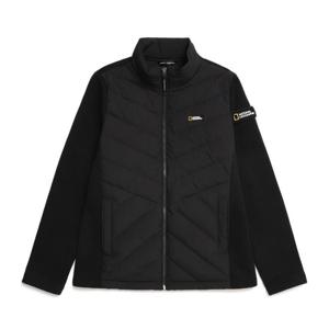 [내셔널지오그래픽]N224WFT100 여성 몬타나 KNIT&DOWN MIX F-ZIP