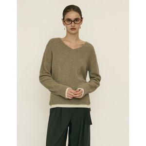 나이스클랍 레이어드브이넥풀오버 N254PWK911