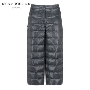 [세인트앤드류스] 여성 구스 다운 기모 8부 밴딩 팬츠 821E4PT008_GY