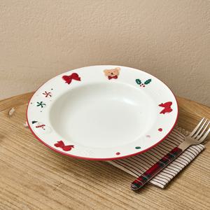 [모던하우스] 홀리베어 입체 파스타볼 D23.3 레드림