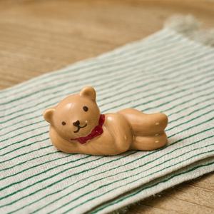 [모던하우스] 홀리베어 눕눕 수저받침 브라운베어