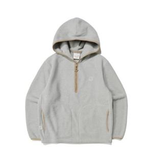 노르디스크 마이크로 플리스 반집업 후드 티셔츠 상의 BB OUW23276 C2 O3 W3