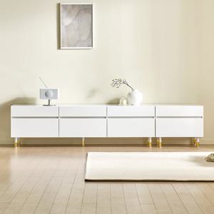 텐더 LPM 2400 높은 다리형 거실장 세트 티비다이 tv장 수납장