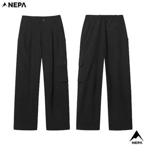 네파[택가 159.000원](7L81654) 여성 가을겨울 라이프스타일 베럴레그 포켓 카고 팬츠