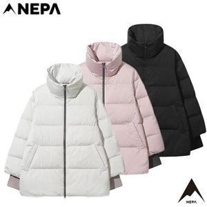 네파[택가 559.000원](7L82058) 여성 프리미아 트라페즈 캐주얼 구스패딩 구스다운