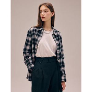 나이스클랍 프린트체크셔츠 N254MWB920