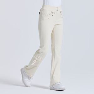 챌린저 여성 코듀로이 하이웨이스트 부츠컷 팬츠 아이보리 CHE4WPT5821IV