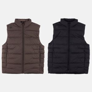 [데상트] 남성 듀얼리스 스탠드넥 구스 다운 조끼 SP421DDVO1