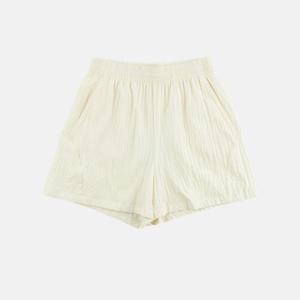 [데상트] 여성 시어서커 라이크 우븐 3.5부 반바지 SP322UWP79