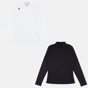 [데상트] 여성 슬림핏 하이넥 니트 긴팔 티셔츠 SP422STLO1