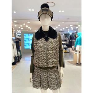 [파리게이츠] 25FW겨울 여성 렉스퍼 카라 구스다운 베스트 (521E4JV482KH)