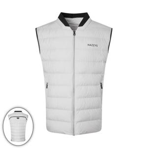 [헤지스골프] 남성 경량 스윙 다운 베스트 그레이 (HUJU5D712G1)