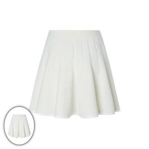 [헤지스골프] 여성 울라이크 플레어 스커트 아이보리 (HWSK5D713IV)