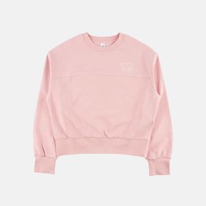 [르꼬끄] 여성 루즈핏 더블텐션 크롭 맨투맨 QP322OFS71