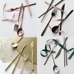 르리에 모던 커트러리 디너세트(9종류/4p구성/수저,포크,나이프)