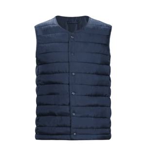 초경량 브이넥 점퍼 남녀 공용 패딩 조끼 LM-VEP-RPD-네이비