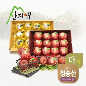 산지애 미시마 사과 3kg + 시나노골드 사과 3kg
