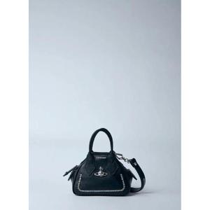 25 FW 비비안웨스트우드 여성 미니 야스민 핸드백 vvw0260016blk