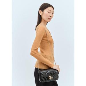 25 FW 구찌 여성 GG 마몽트 미니 백 guc0257103blk