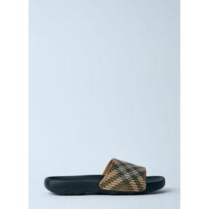 25 FW 버버리 여성 체크 다이브 슬라이드  bur0259015san