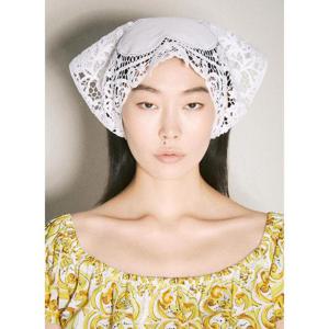 25 FW 돌체앤가바나 여성 트라이앵글 반다나 dol0257014wht