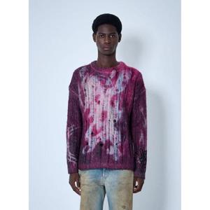 25 FW 아크네 남성 프린트 니트 스웨터  acn0160002ppl