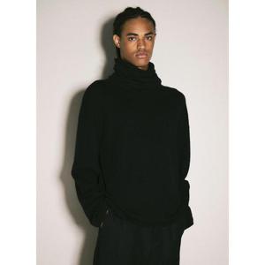 25 FW 생로랑 남성 터틀넥 스웨터 sla0158006blk