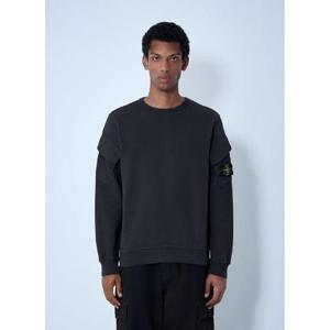 25 FW 스톤아일랜드 남성 로고 패치 스웨터  sto0162043gry