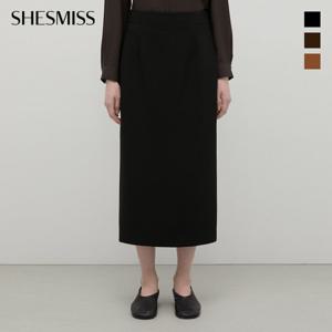 [쉬즈미스] H라인 슬릿 롱스커트_SWWSKP32010