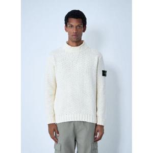 25 FW 스톤아일랜드 남성 셔닐 면 스웨터 sto0162041iry