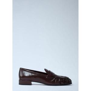 25 FW 프라다 여성 가죽 로퍼  pra0262050brn