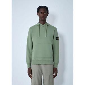 25 FW 스톤아일랜드 남성 로고 모티프 후드티셔츠 sto0162025grn
