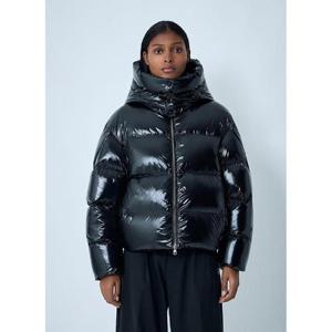 25 FW Moncler x EE72 by Edward Enninful 여성 Lothar 쇼트 다운 재킷  mee0262001blk